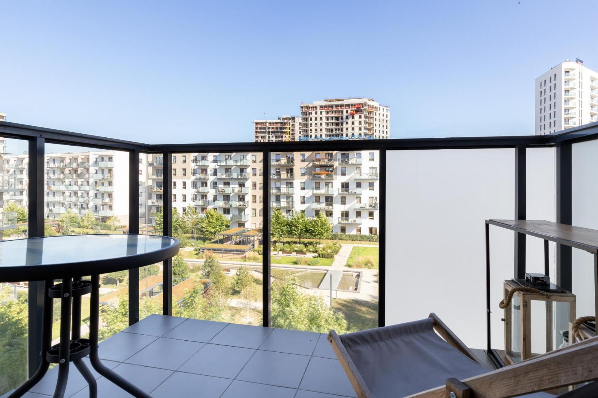 Starowiejska Apartment With Balcony Next To Arena Gdansk Stadium By Noclegi Renters Экстерьер фото